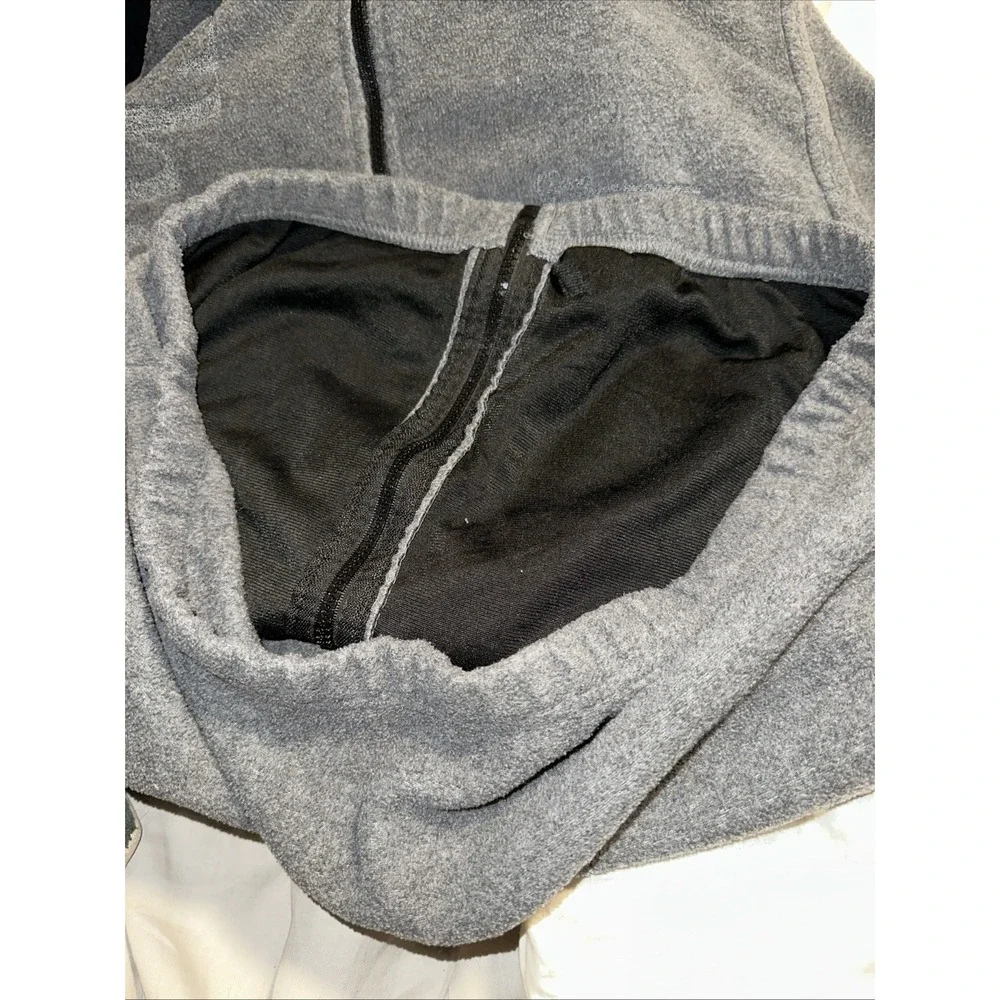 Colorado Timberline Men's MD Long Sleeve Fleece Embroidered Jacket Gray Full Zip